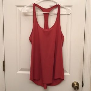 Coral Lululemon Racerback Tank